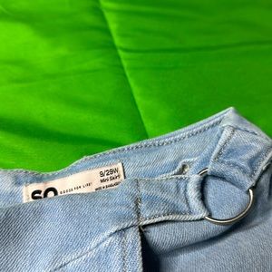 Jean “mini skirt”